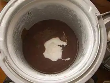 Make Chocolate ice cream step 3