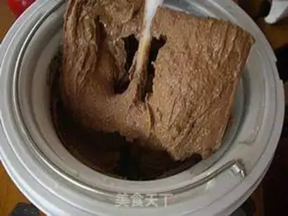 Make Chocolate ice cream step 4