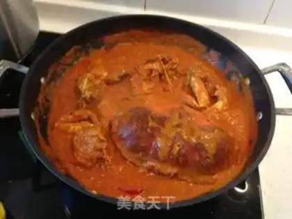 Make Spicy crabs step 1