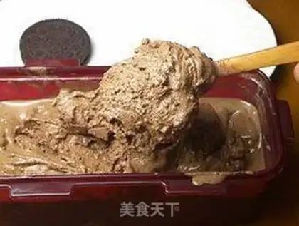 Make Chocolate ice cream step 5
