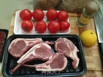 Make Honey lamb chops step 0