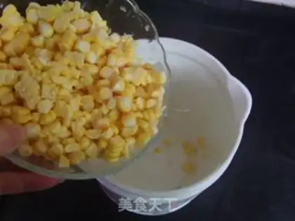 Make Fresh corn juice step 2