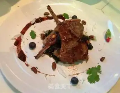 Make Honey lamb chops step 3