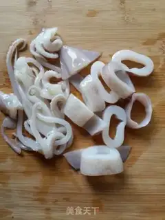 Make Roasted squid step 1