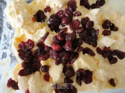 Make A melon of cranberry ice cream step 9