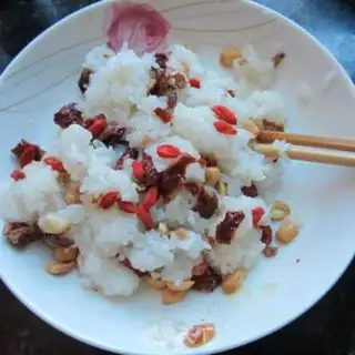 Make The rice sesame rice group step 2