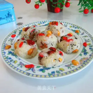 Make The rice sesame rice group step 6