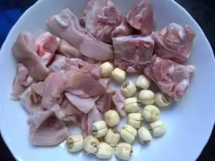 Make Lotus stew step 0