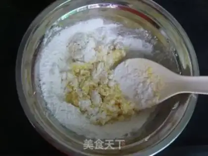 Make Corn scum cheeseball step 1