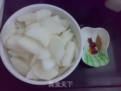 Make Chan Jell-O radish step 1