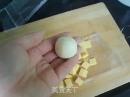 Make Corn scum cheeseball step 5