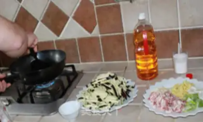 Make They burn eggplant all the time step 0