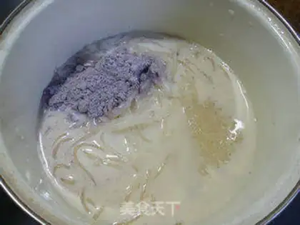 Make Soy milk, black rice step 6