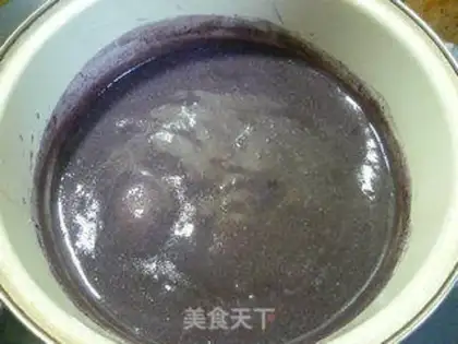 Make Soy milk, black rice step 8