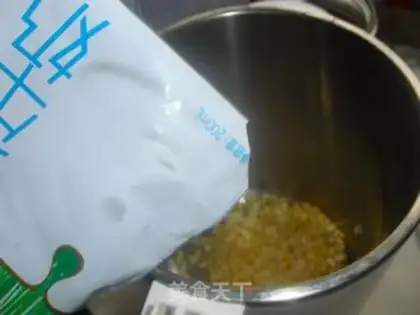 Make Scorched corn juice step 2
