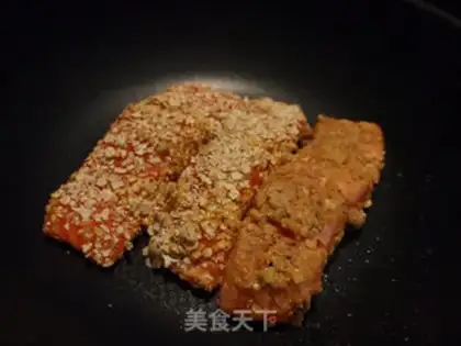 Make The oatmeal makes salmon step 2