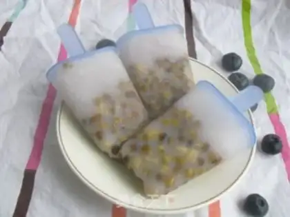 Make Green Bean Popsicle step 6