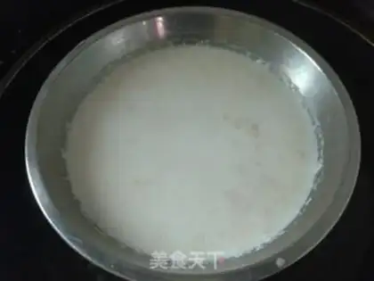 Make durian pudding step 0