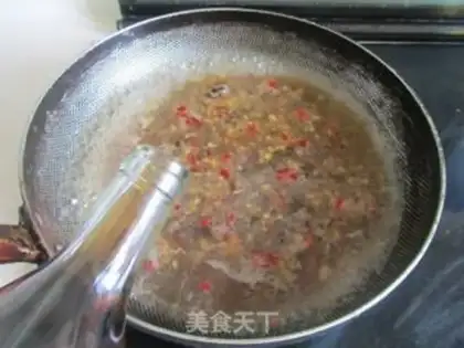 Make The soybeans burn fish step 5