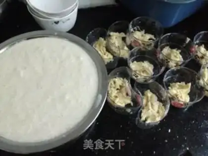 Make durian pudding step 6
