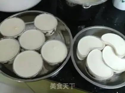 Make durian pudding step 7