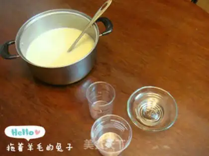 Make Light tea and cream step 7