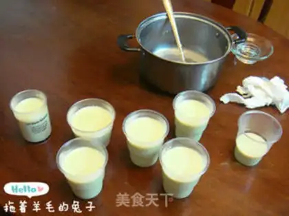 Make Light tea and cream step 8