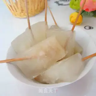 Make Peasade popsicle step 7