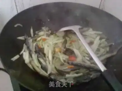 Make cucumber boiled mud step 0
