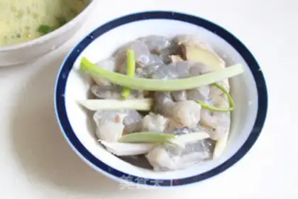 Make Shrimp lumberballs step 1