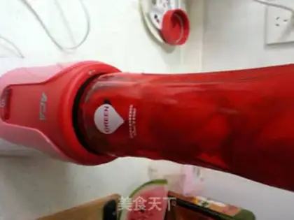 Make Fresh watermelon juice step 1