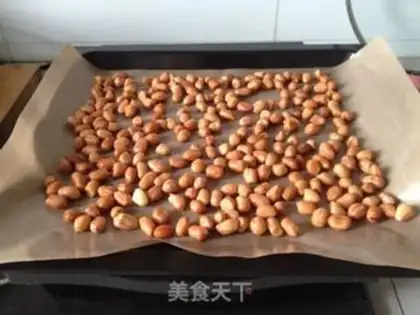 Make Five scented peanut rice step 3