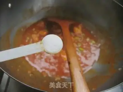 Make Cheese and shrimp rice step 7