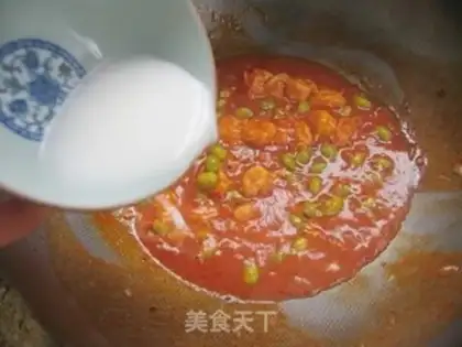 Make Cheese and shrimp rice step 8