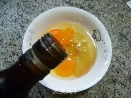 Make Onion egg noodles step 2