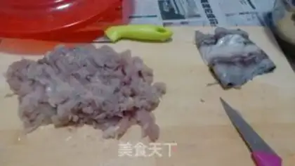 Make A fish dumpling step 2