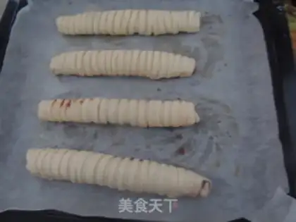 Make caterpillar bread step 11