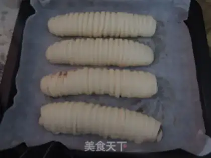 Make caterpillar bread step 13