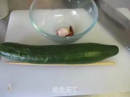 Make Sugar and vinegar cucumber step 0