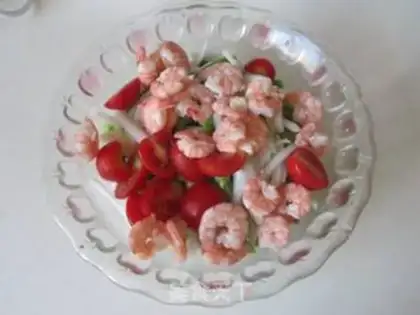 Make Shrimp double salad step 6