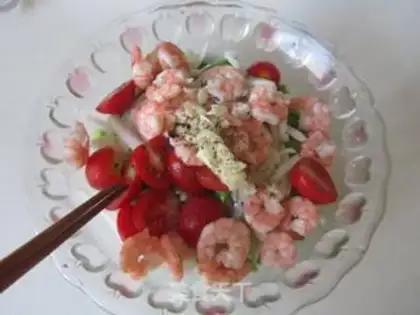 Make Shrimp double salad step 8
