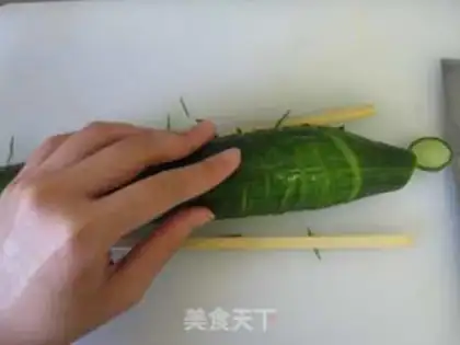 Make Sugar and vinegar cucumber step 3
