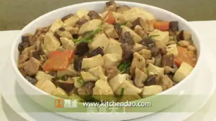 Make Tofu mushrooms step 5