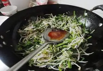 Make A green bean sprouts of cranberry step 5