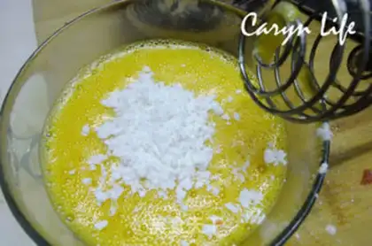 Make "Sliding" egg beef step 6
