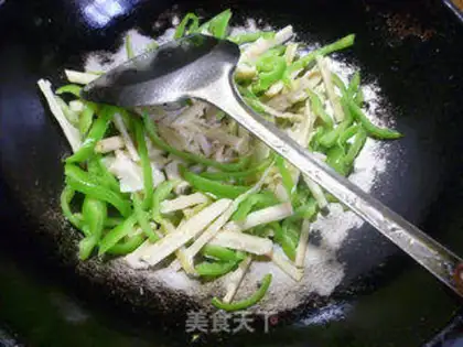 Make Sheeptails with green pepper step 5