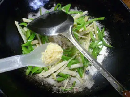 Make Sheeptails with green pepper step 7