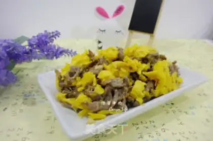 Make "Sliding" egg beef step 9