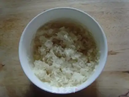 Make Chicken porridge step 1