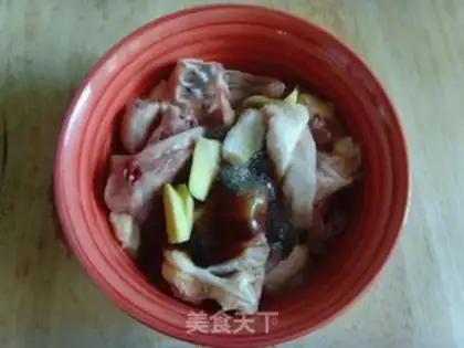 Make Chicken porridge step 2